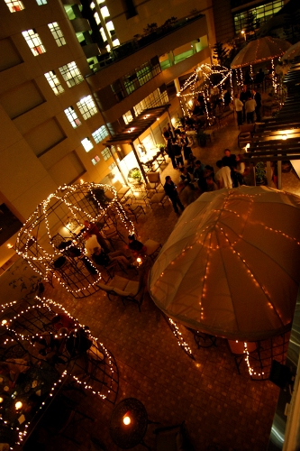 The 8th Estate Winery - Outdoor Terrace (view from top)