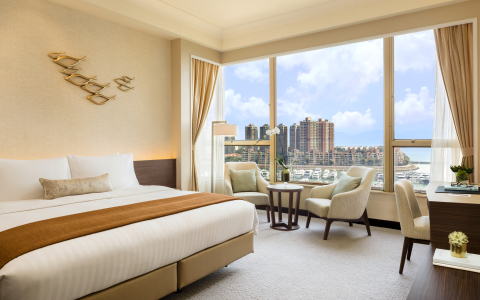 Hong Kong Gold Coast Hotel - Deluxe Seaview Room