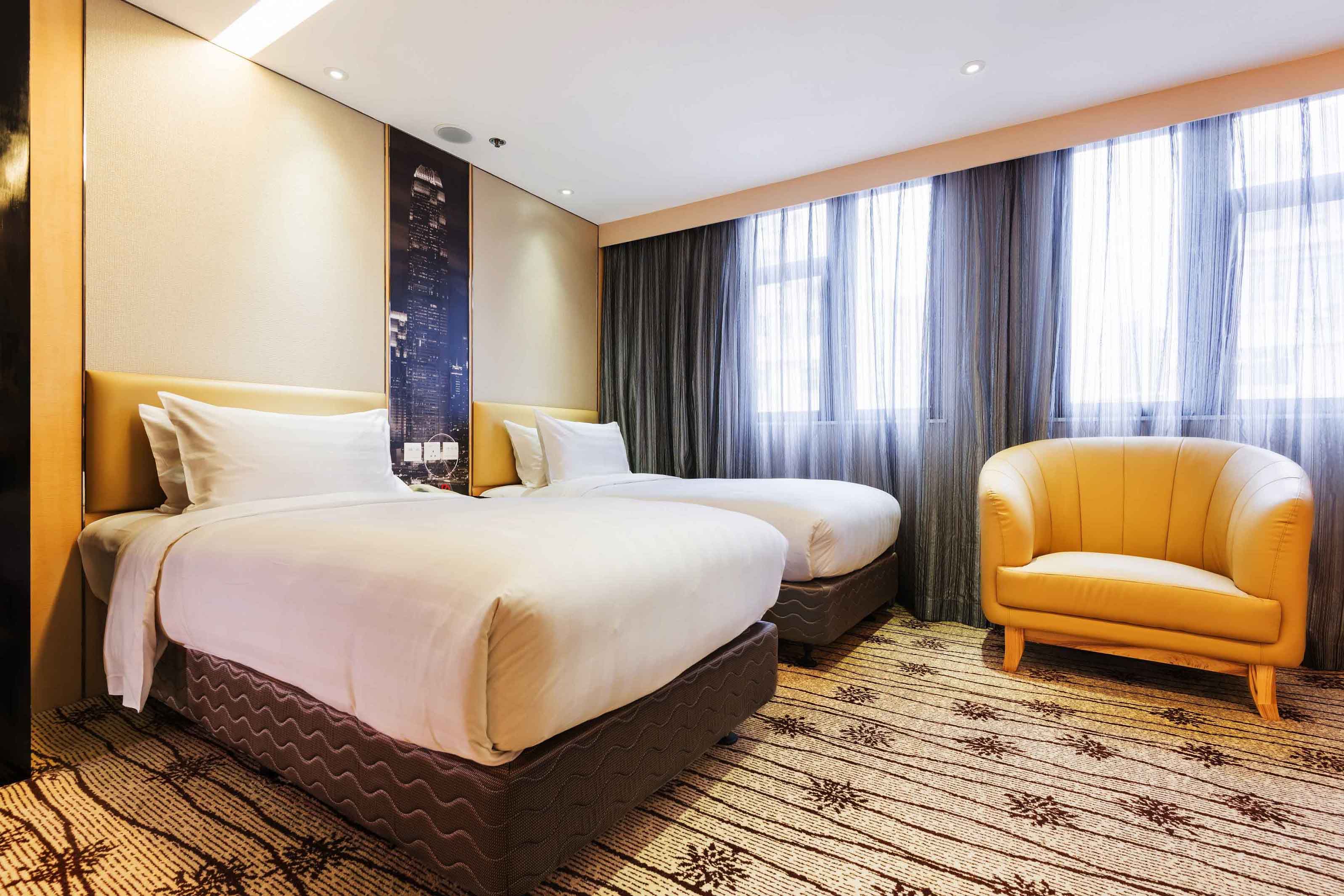 Metropark Hotel Mongkok Hong Kong - Suite Twin Room